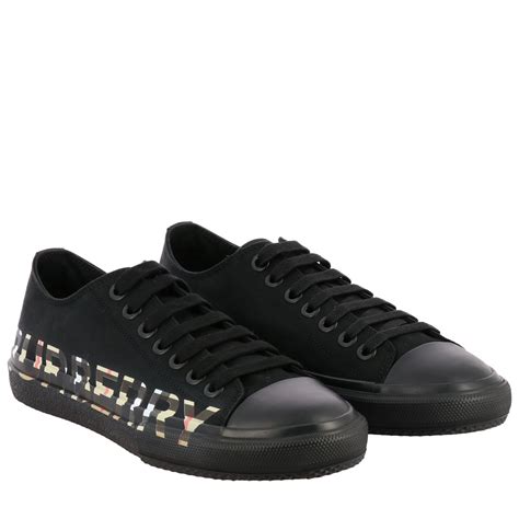 burberry shoes men black